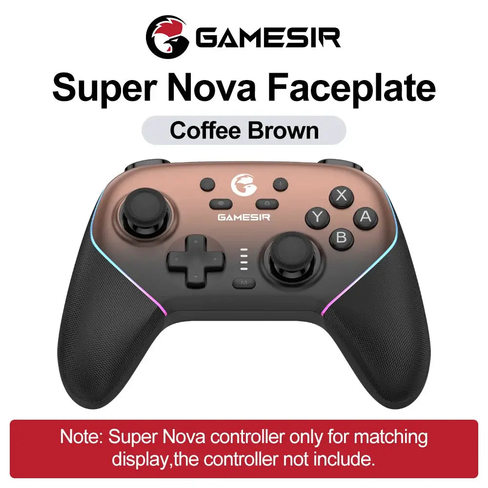 GameSir Super Nova Magnetic Faceplate For Wireless Gamepad Multicolor Shell Cover Front Top Case