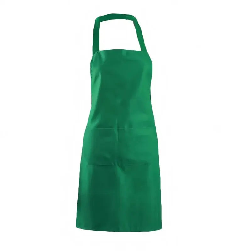 ChefGuard Adjustable Unisex Waterproof Polyester Cooking Apron With Pockets For Kitchen And Barbecue