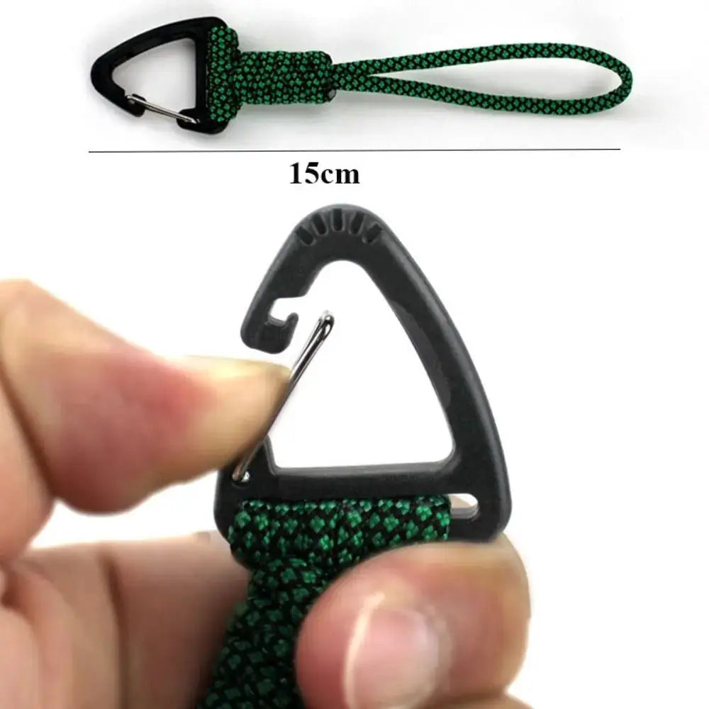 Paracord Keychain Lanyard With Rotatable Buckle High Strength Parachute Cord For Survival Backpack And Key Ring