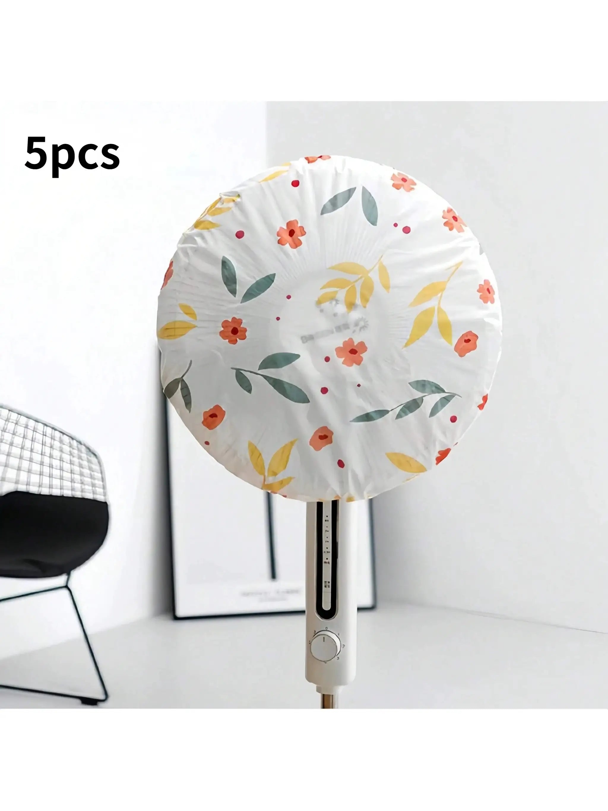 2 Pack Universal Full Cover Round Standing Fan Dust Covers For Storage Travel Home School Office Protection