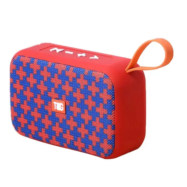 TG659 Portable Bluetooth Speaker Wireless FM Radio Mini Compact Sound Box For Outdoors And Home Use