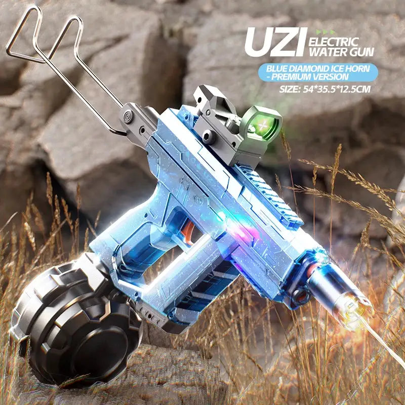 UZI High Pressure Water Gun Toy For Pool Beach Outdoor Games Adults And Kids Summer Water Blaster