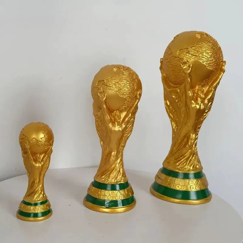 World Cup Plastic Trophy Model Ornament Football Souvenir For Fans