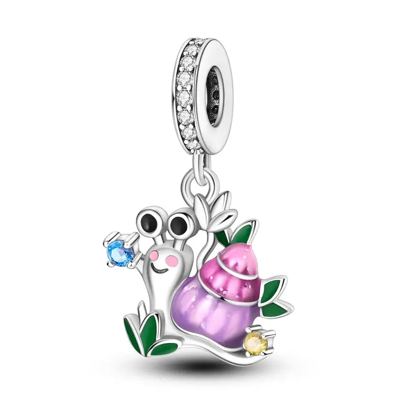 Original 925 Silver Charms Beads For Pendant Charm Bracelet Dangle For Women DIY Fine Jewelry Making Hot Sale