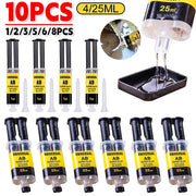Two Part Epoxy Resin AB Glue Waterproof Fast Acting Adhesive For Wood Plastic Metal Glass Ceramic Repair Bonding
