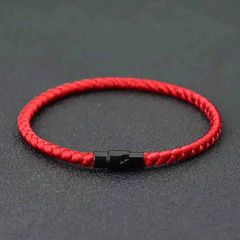 Grade A Keel Rope Bracelet Lucky Red Thread Couples Jewelry Attract Wealth And Prosperity Magnetic Bangle