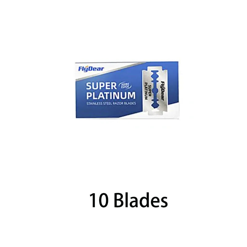 Old Fashioned Stainless Steel Double Sided Safety Razor For Barber Shaving And Home Grooming Tools