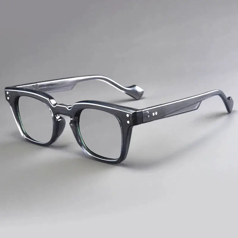 NovaEyes Ultra Lightweight Unisex Square Reading Glasses With Blue Light Blocking For Reduced Eye Strain