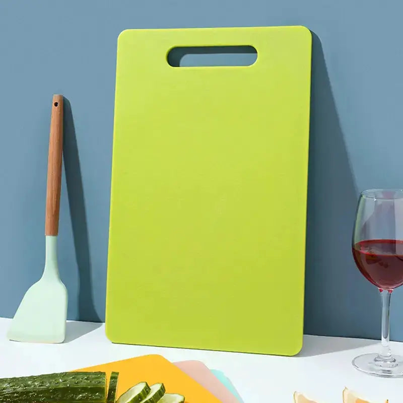 PP Square Chopping Board For Kitchen Non Slip Easy To Clean Vegetable And Fruit Cutting Board For Food Prep
