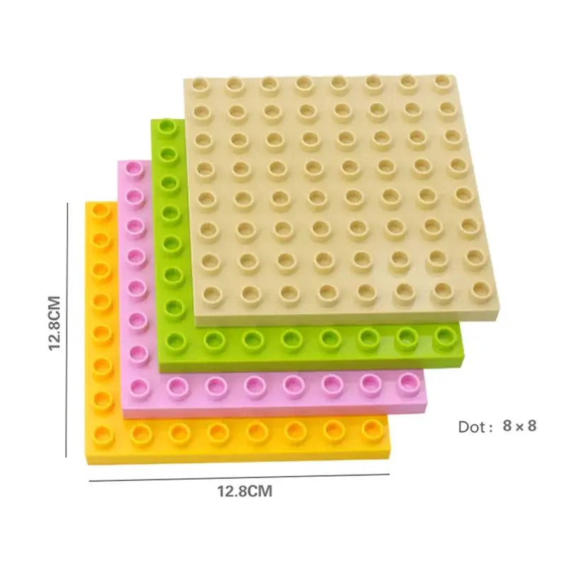 Big Building Blocks Houses Kit With Doors Windows Walls And Roof Compatible With Large Bricks Boys And Girls Toy Gifts