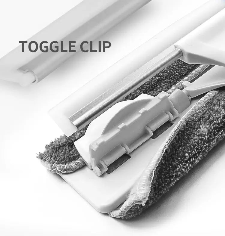 Simples Market telescopic window cleaning mop with microfiber pad and long handle.