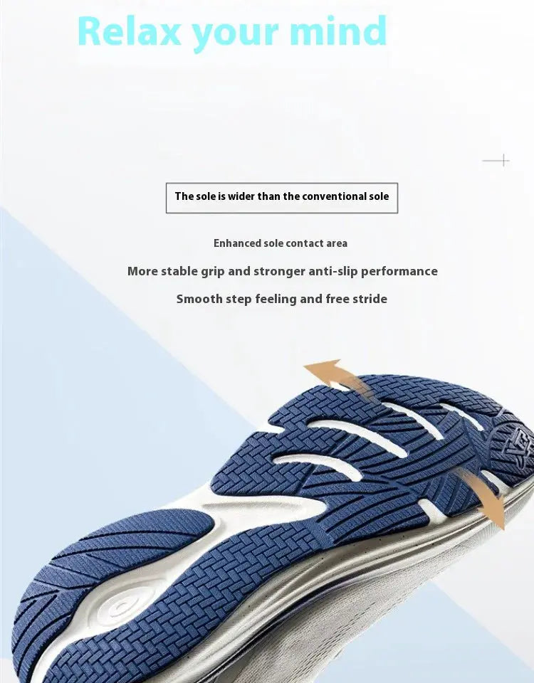 Xtep Qingyun Lite men's running shoes, blue lightweight cushioning sneakers