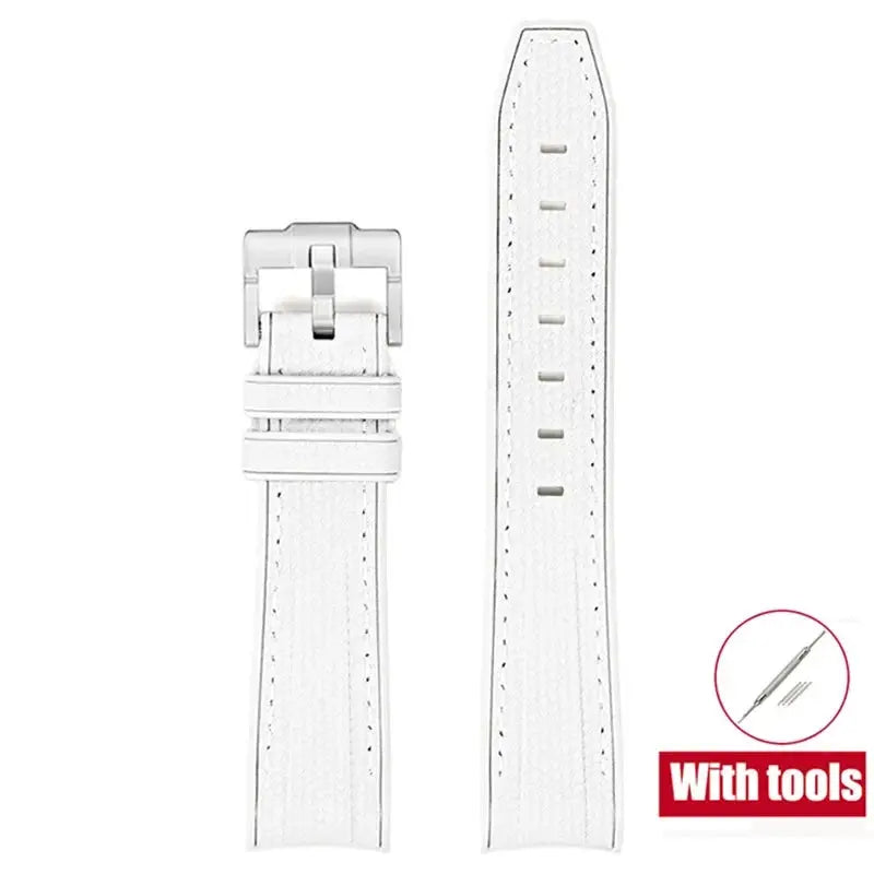 Joint MoonSwatch 20mm Diving Strap for Omega X Swatch Men Women Arc Curved End TPU Rubber Bracelet for Rolex Watch Band 2028