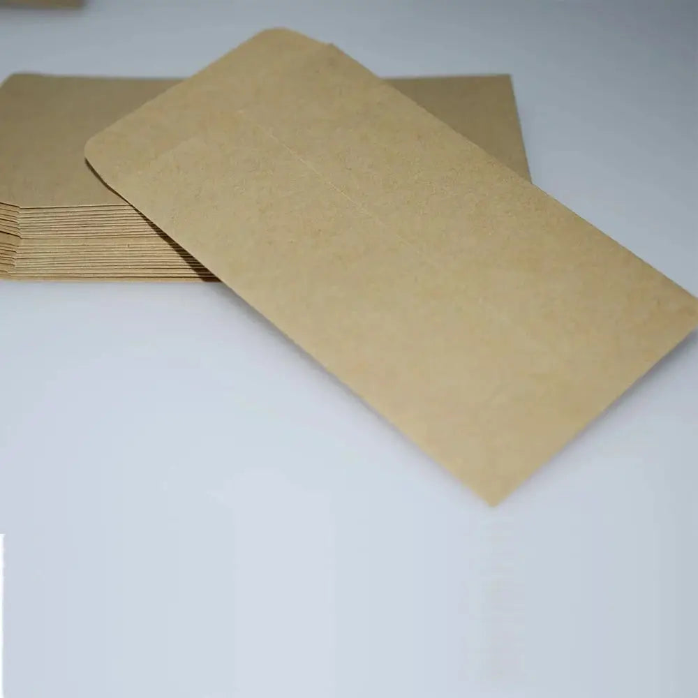Seed Envelopes Bulk Pack 100 or 200 Pcs 6x10cm Resealable Seed Packets for Storage and Organization