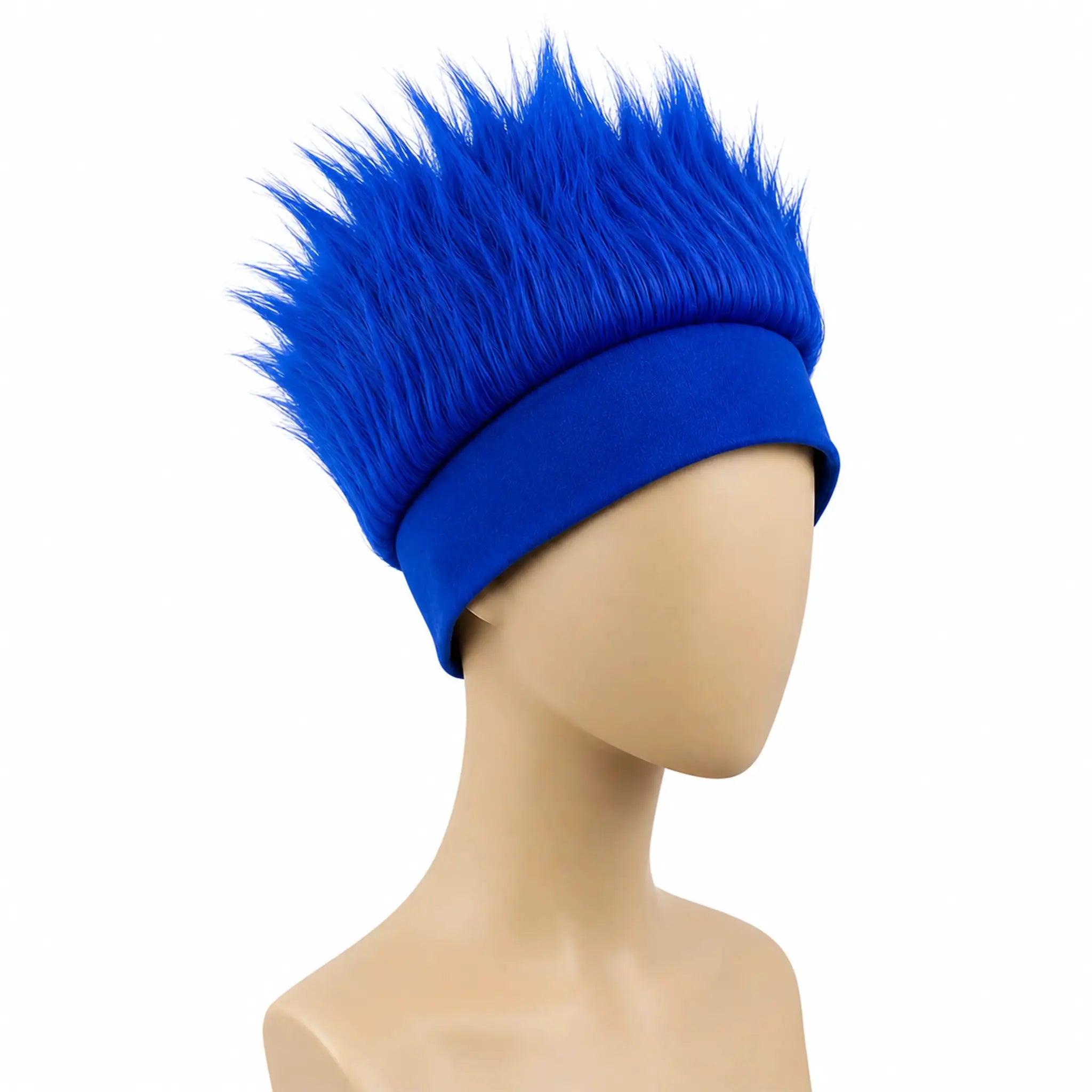 World Cup Wig With Logo In National Flag Colors For Brazil Argentina