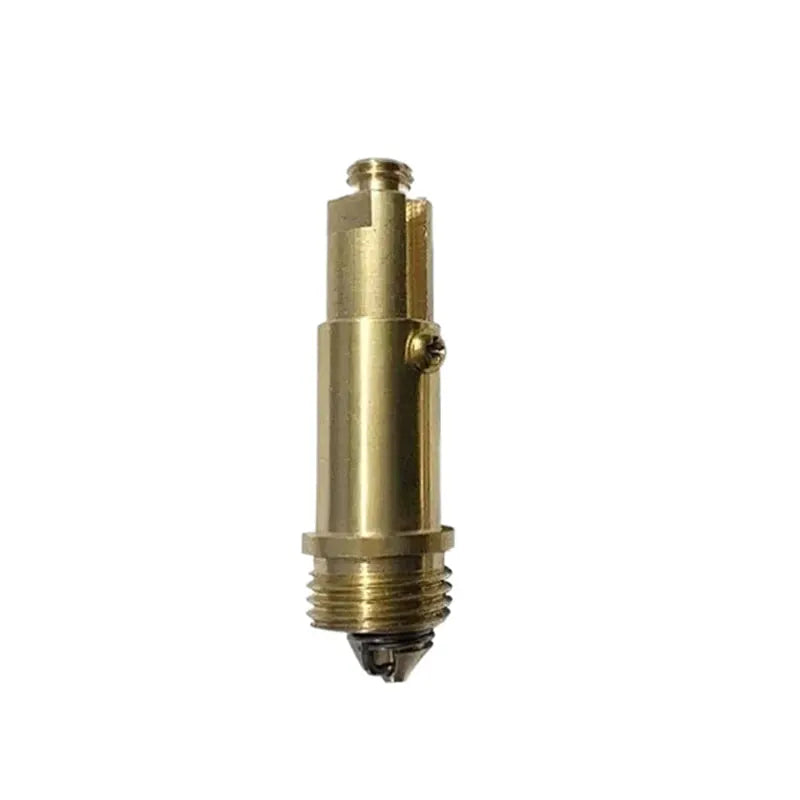 Brass basin sink waste valve with pop-up click-clack plug, Simples Market