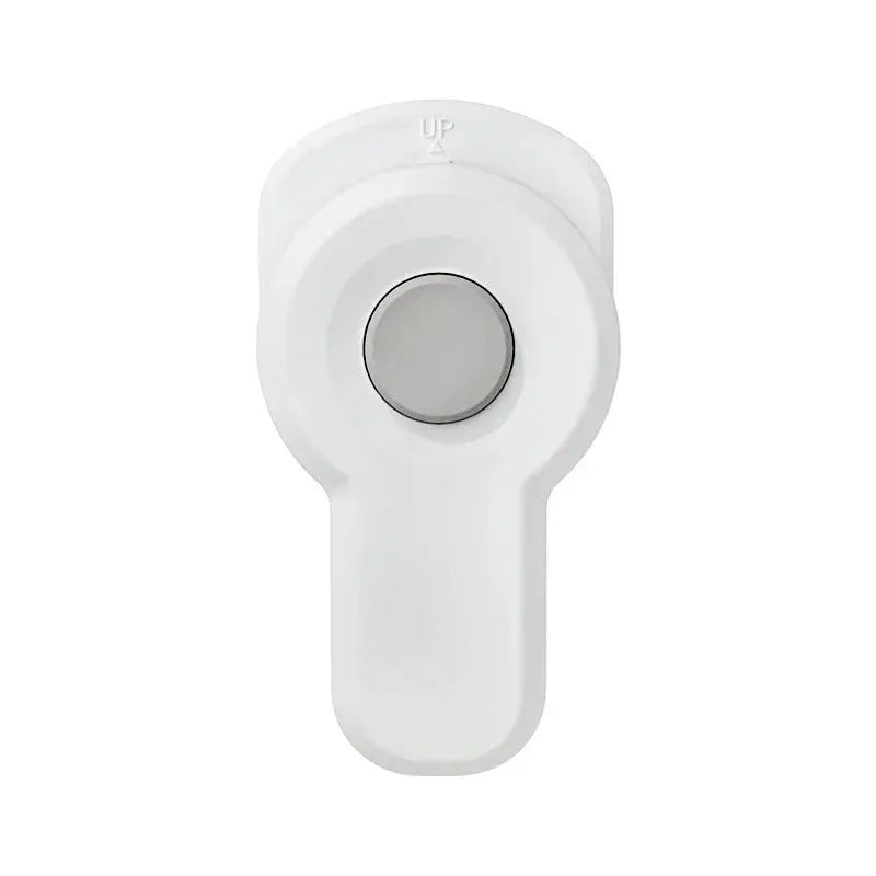 Baby oven door lock by Simples Market, white plastic child-safety buckle, 1 pc
