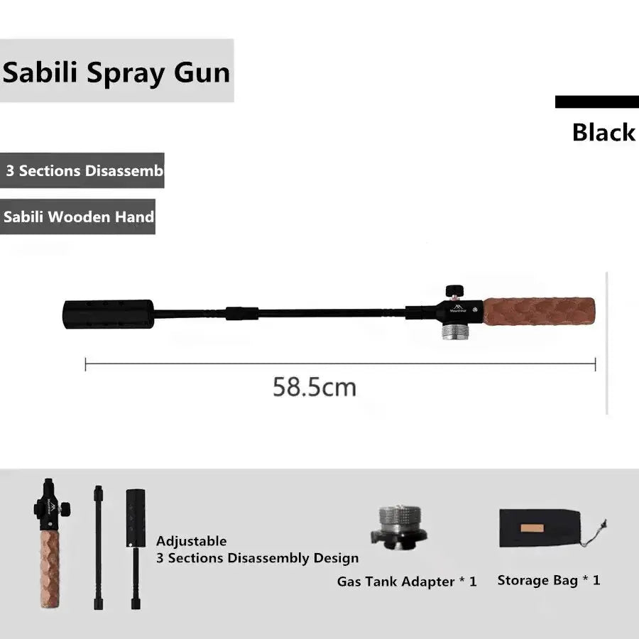 MountainHiker Weeding Torch Gas Blowtorch Flamethrower For Outdoor Cooking Camping And Weed Control 12000 Kcal Per Hour