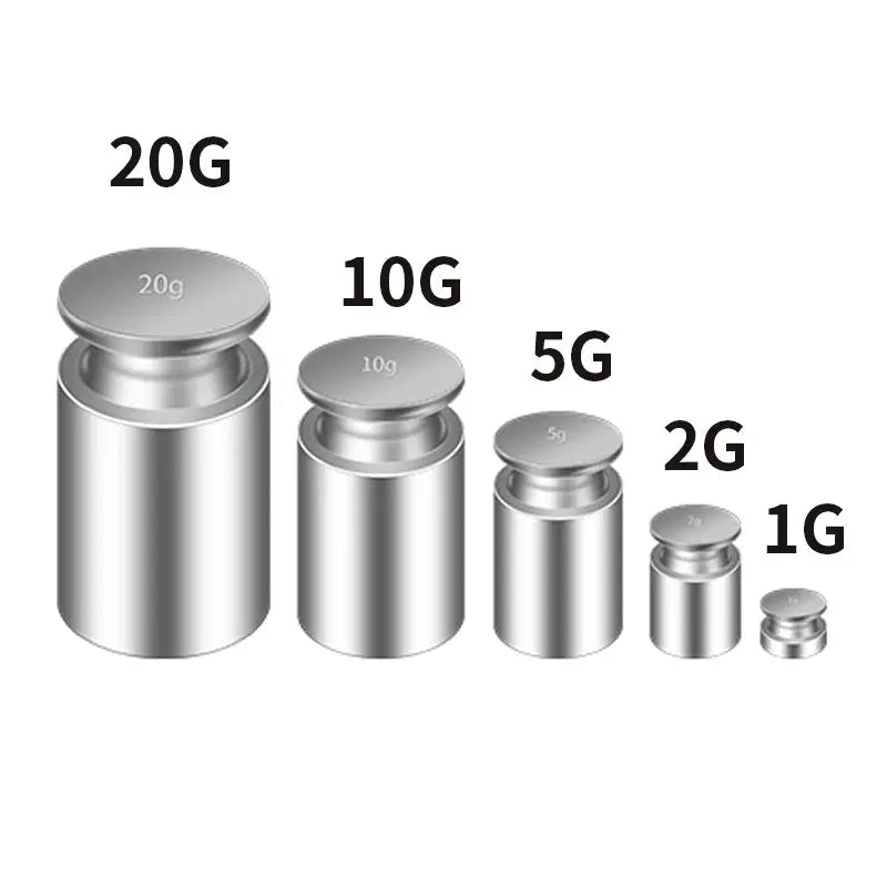 Calibration Weight Set Nickel Plated Steel Chrome Plated For Precision Calibration And Weighing