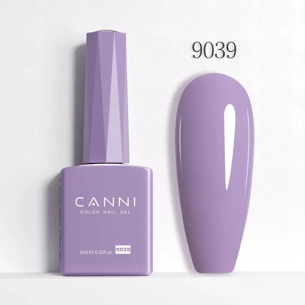Canni Hema Free Nail Gel Polish Christmas Red Collection Semi Permanent 9ml Long Lasting Shine