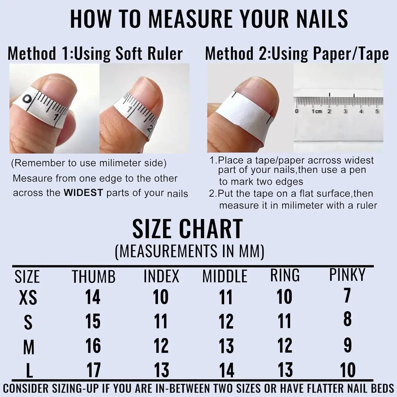 BearPaw Studio Handmade Press On Nails With Bear Paw Design Light Blue Almond Shaped Korean Inspired Aesthetic ABS