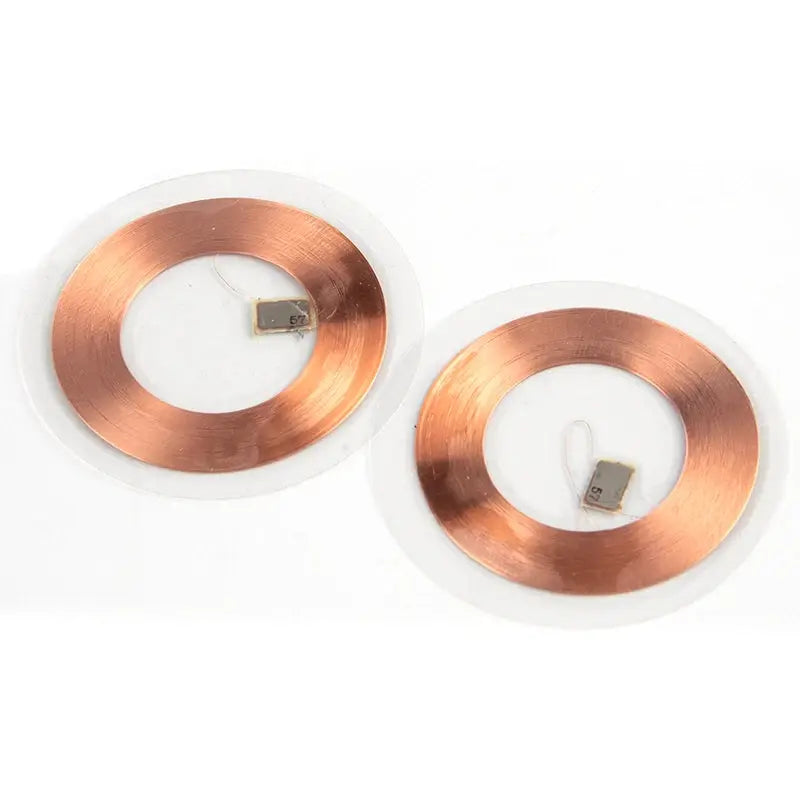 5 Pack 125KHz T5577 Writable Rewritable RFID Coin Cards Keyfob Ultra Thin Copper Coil Access Card