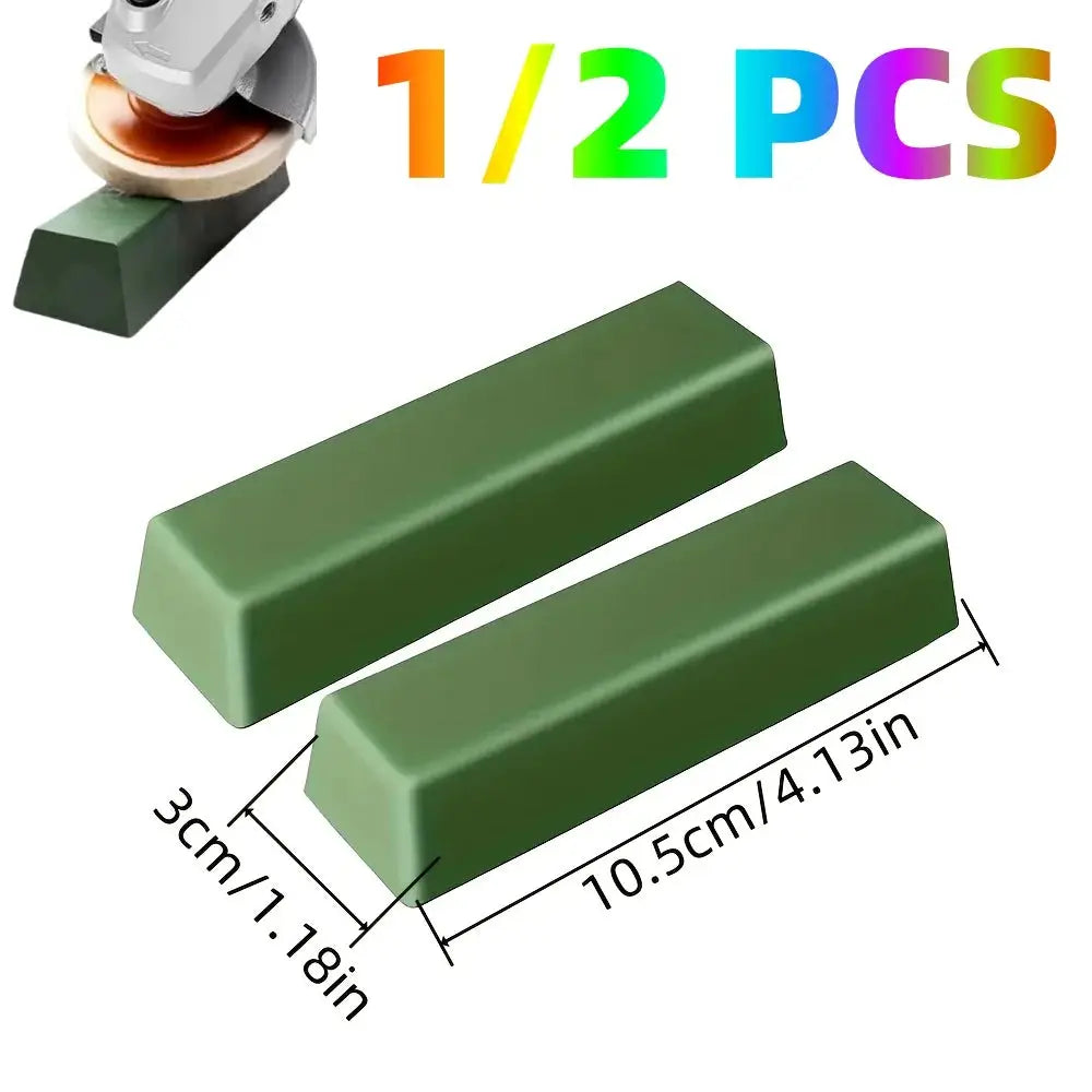 Green Polishing Paste For Metals Abrasive Compound For Stainless Steel Copper Aluminum High Gloss