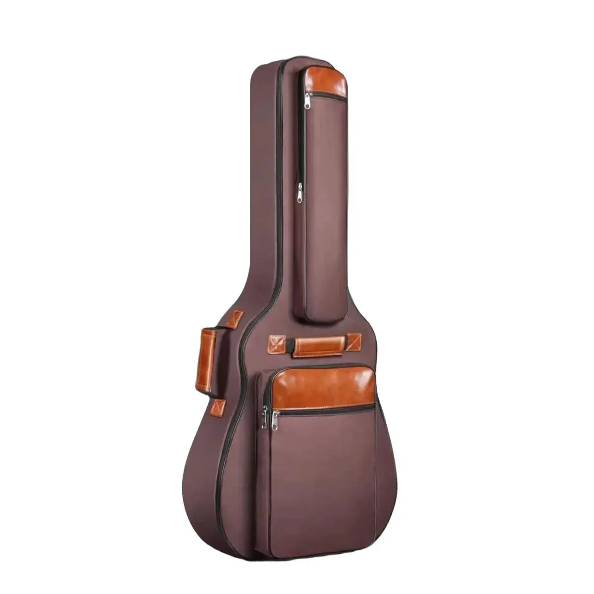 Miwayer 41 Inch Acoustic Guitar Bag Waterproof Oxford Nylon Double Straps Cotton Padded Guitar Case Gig Backpack