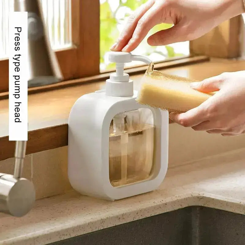 Large Capacity Empty Detergent Dispenser Bottle Pump For Laundry