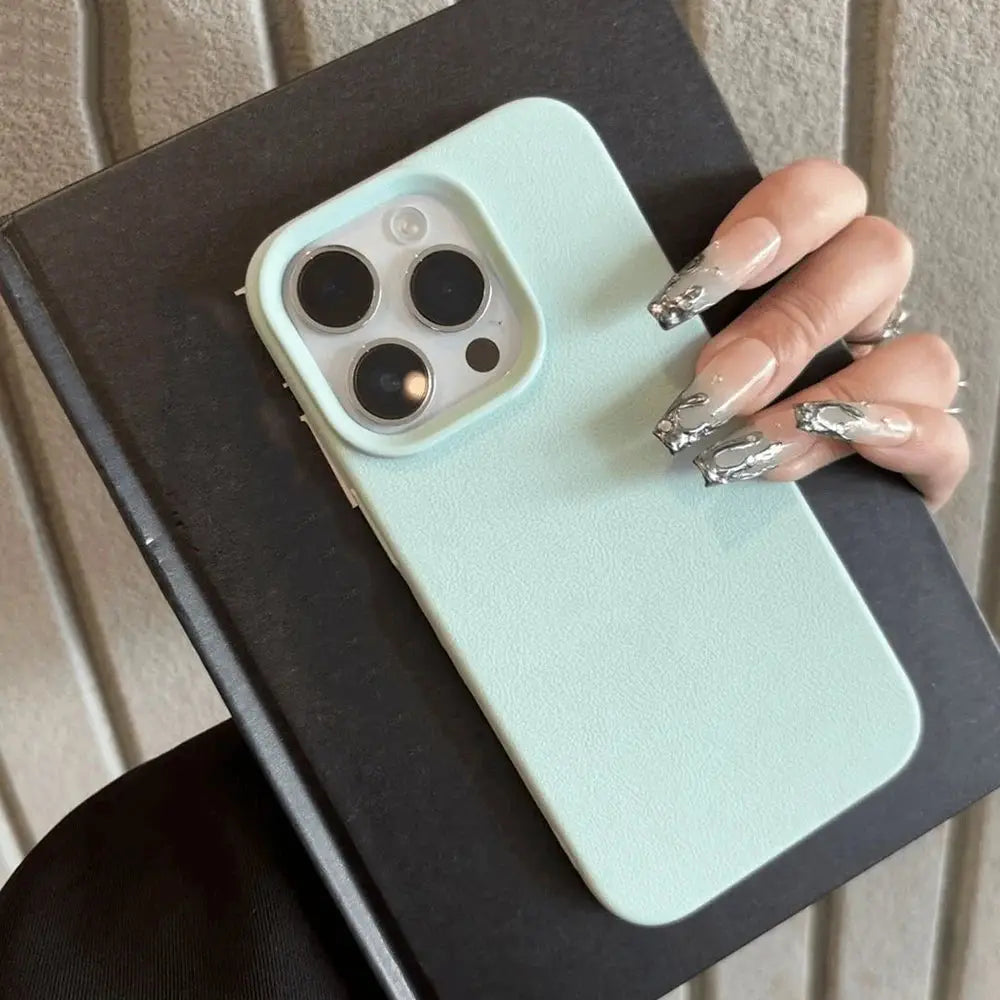 PrestigeCase Leather TPU Phone Case For iPhone 17 Pro Max And iPhone 16 15 14 13 12 Shockproof Anti Scratch