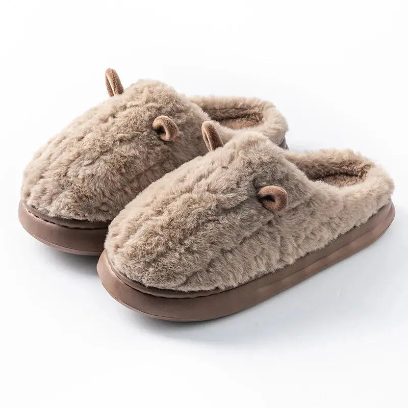 CozySteps Womens Winter Slippers Plush Fleece Lined Non Slip Sole Indoor Outdoor Warmth