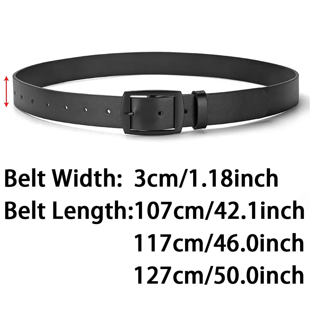 Designer PU Leather Belt Unisex For Men And Women With Metal Pin Buckle Premium High Quality