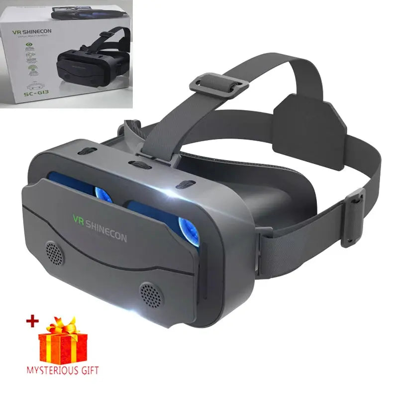 VR Glasses Virtual Reality Headset For Smartphones With 3D Lenses Smart Goggles Game Accessory