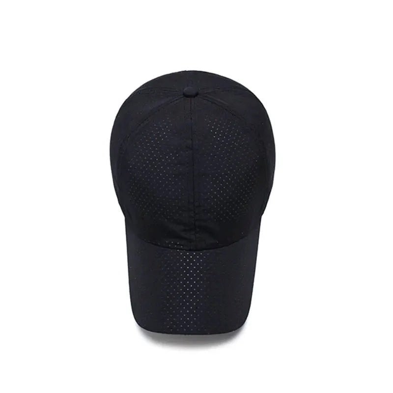 COKK Summer Baseball Cap Quick Drying Outdoor Sports Hat Unisex Sun Shade Breathable Travel Leisure Sun Hat