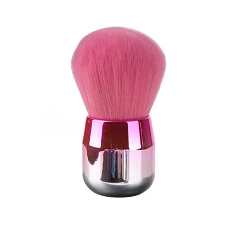 ProNail Mushroom Head Nail Brush With Soft Fibrous Hair For Precise Gel Art Dust Cleaning And Makeup