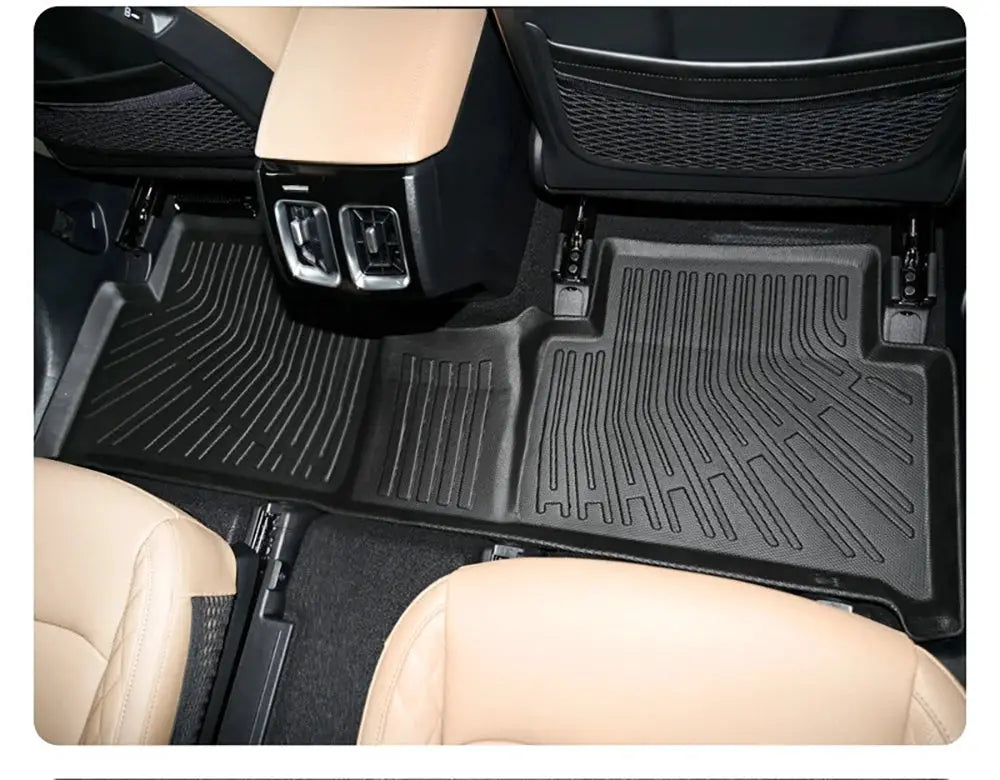 All Weather Floor Mats Cargo Liner for 2021–2026 Kia Sorento Hybrid, Simples Market, black TPE