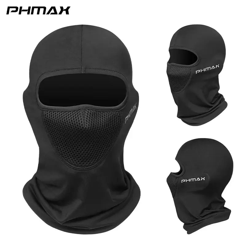 PHMAX Motorcycle Riding Mask Wind Protection Breathable Full Face Mask Balaclava Hat Scarf Hood Moto Biker Wind Cap
