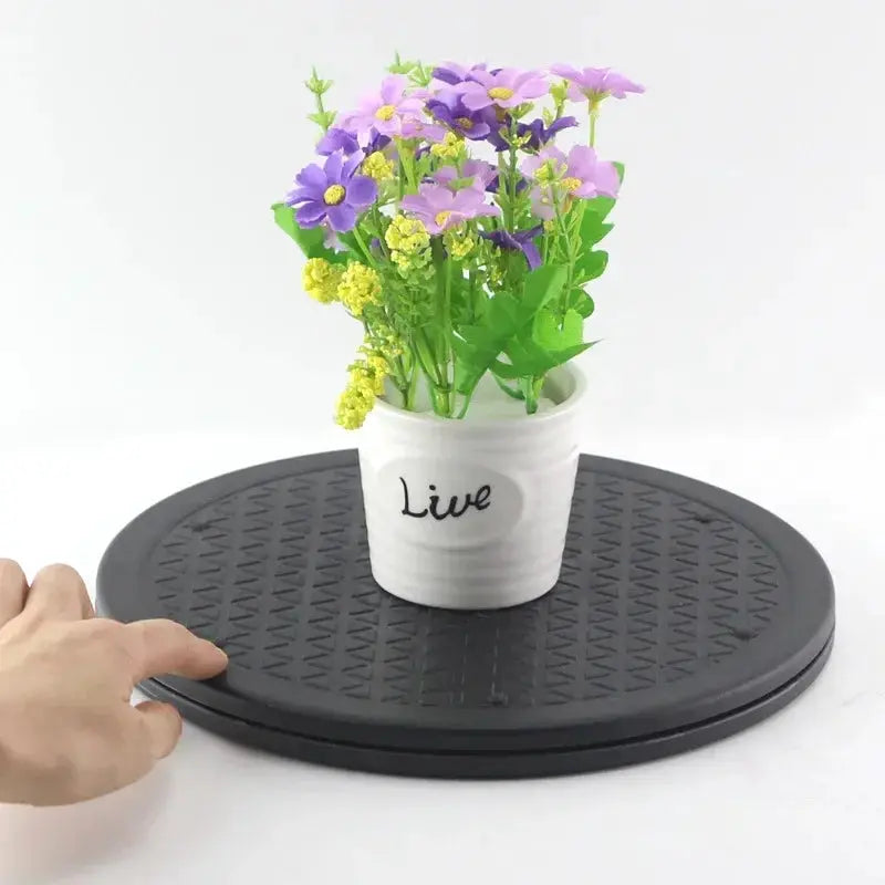 Pottery Wheel Turntable 360 Rotation Rotating Plate For Clay Sculpting 25 cm 30 cm Diameter