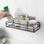 NovaLine Corner Frame Iron Shelf For Bathroom And Kitchen Punch Free Mounted Storage Rack For Shower And Cabinet