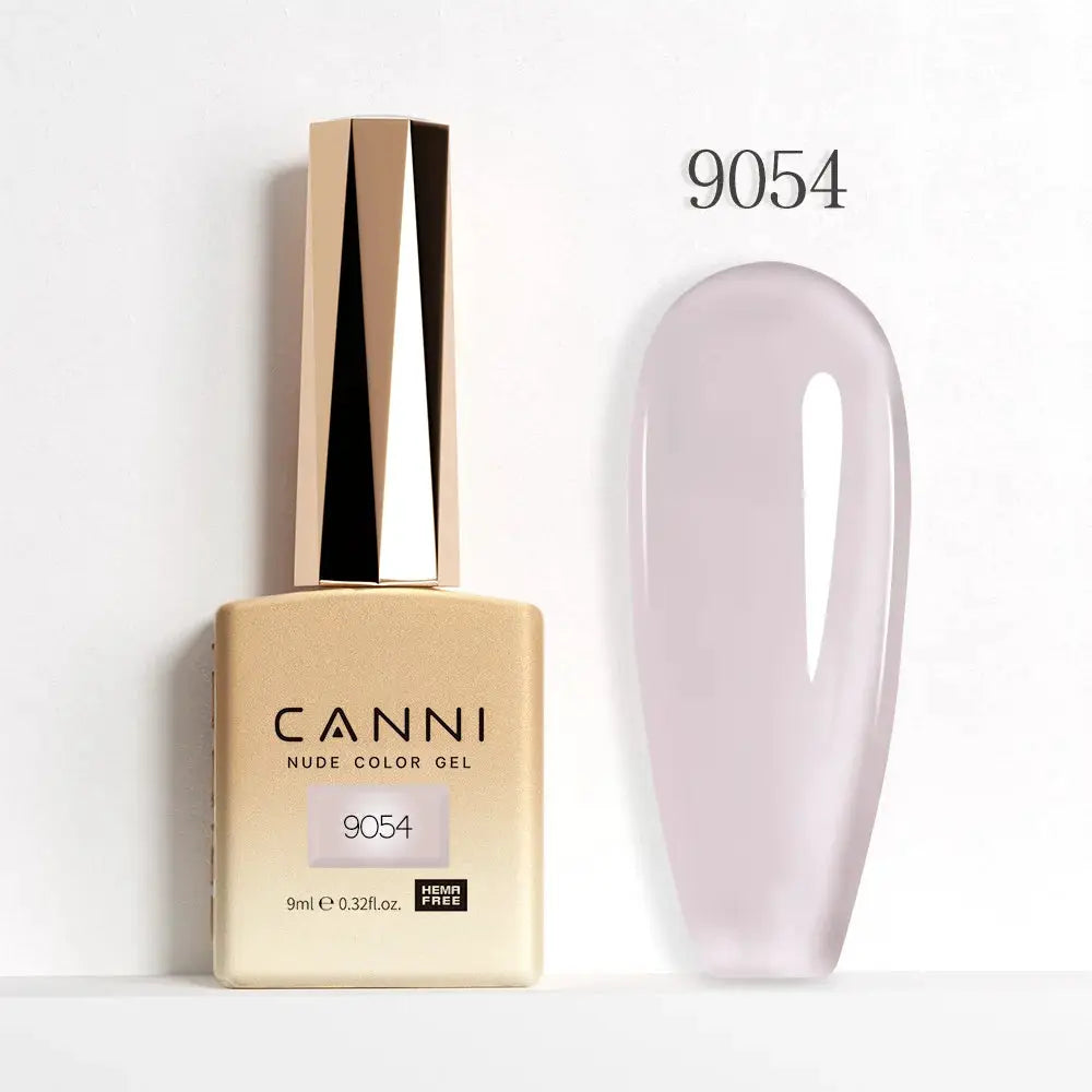 Canni Hema Free Nail Gel Polish Christmas Red Collection Semi Permanent 9ml Long Lasting Shine
