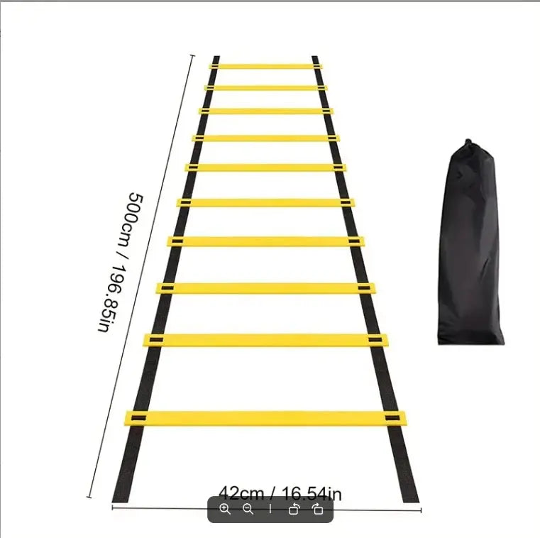 Detachable Speed Agility Training Ladder For Football Portable Sports Equipment To Improve Mobility And Coordination