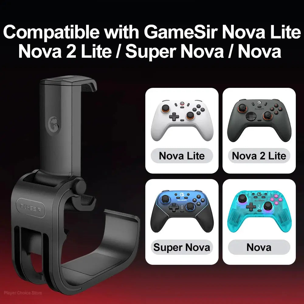 GameSir Nova Lite Phone Holder For Nova 2 Lite Controller Mobile Clip Stand Fits 75 To 102 Mm