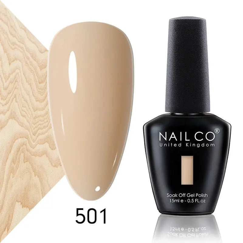 Nailco 131 Colors Gel Nail Polish LED Gel 15ml Vibrant Long Lasting Hybrid Varnish For Manicure