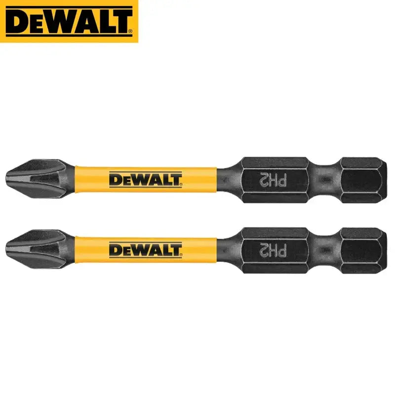 Dewalt Combination Series Extension Rod For Cross Slotted PH2 Bits 89mm 57mm 50mm Silver Yellow Ring