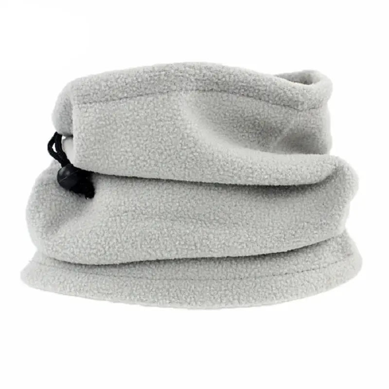 PolarFlex Arctic Fleece Neck Tube Scarf Adjustable Warm Lightweight Winter Ear Warmer For Outdoor Sports