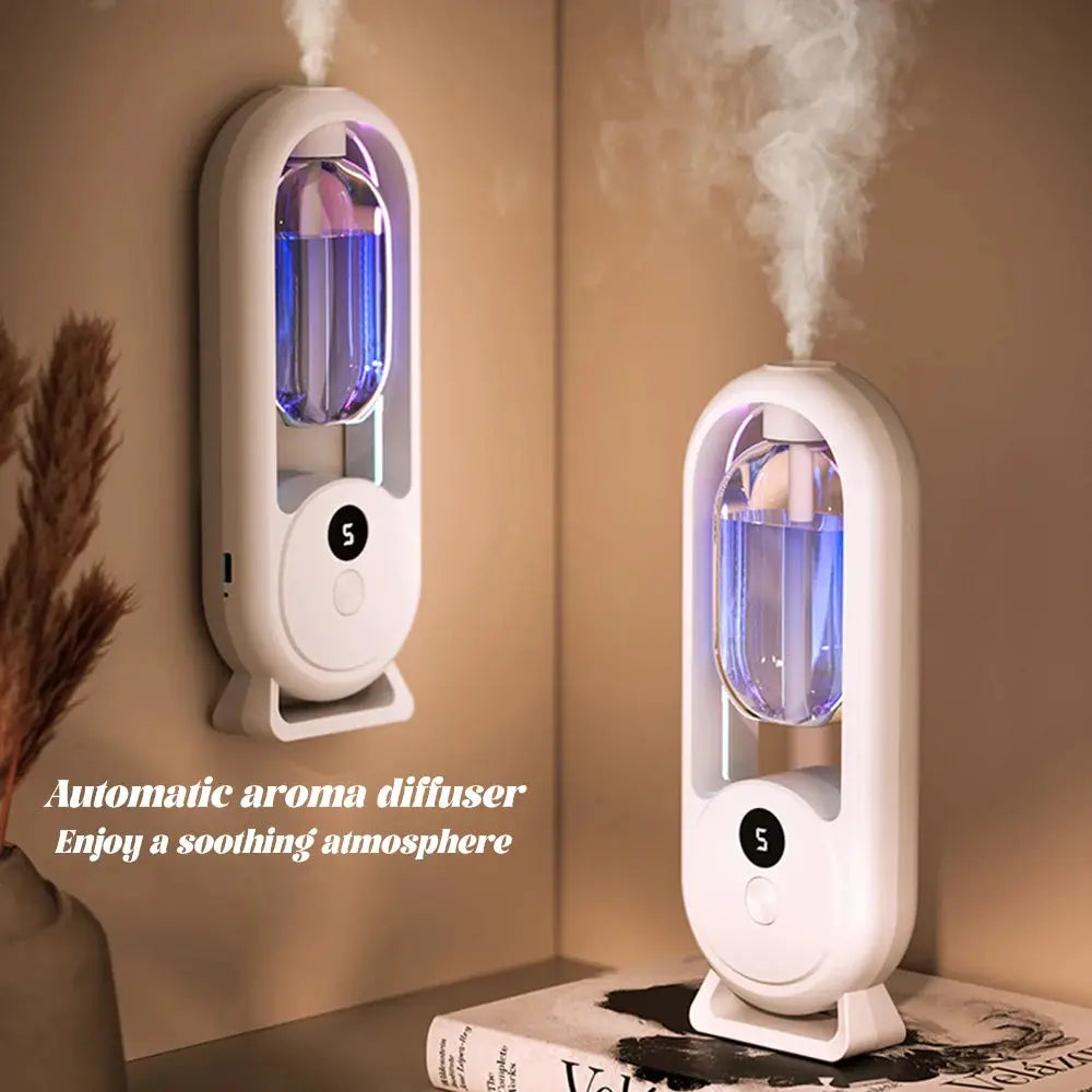 Rechargeable Portable Aroma Diffuser For Essential Oils Aromatherapy With Timed Spray Modes Odor Elimination