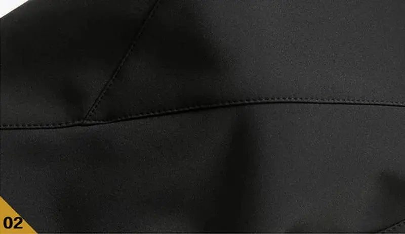 Men's City Cargo fleece softshell hiking pants by Simples Market in black, sizes M–5XL