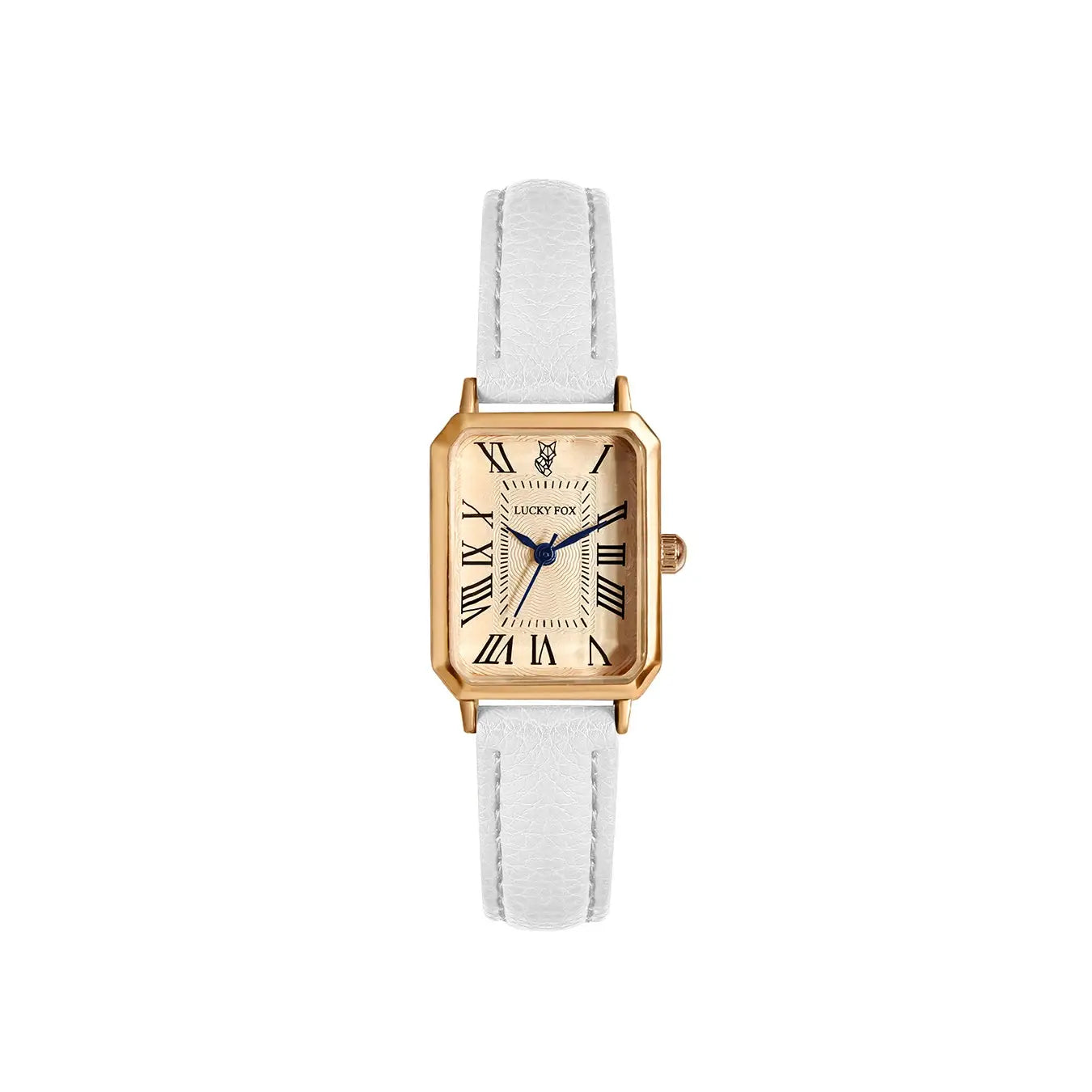 Retro Digital Dial Square Leather Strap Quartz Wristwatch For Women Casual Elegant Gift Timepiece