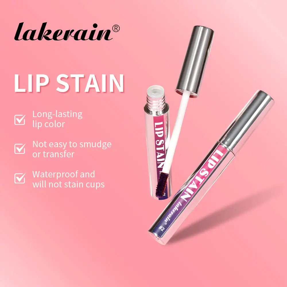 RadiantHue Lip Stain Peel Off Long Lasting Waterproof Transfer Proof Pink Lip Color for Women