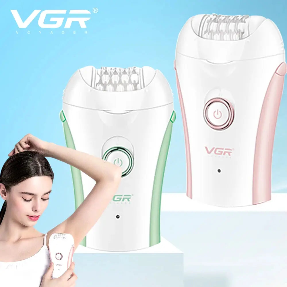 VGR 705 Epilator Professional Hair Remover Rechargeable Portable Electric Epilator For Women